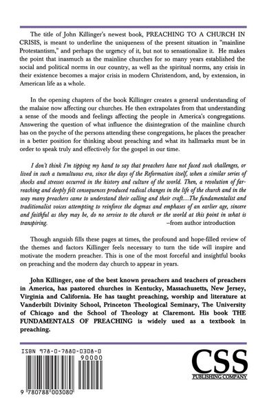 Produktbild: Preaching to a Church in Crisi