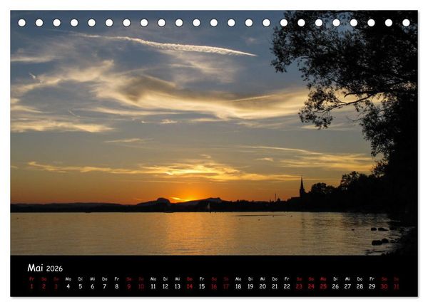 Produktbild: Traumhaft sch&ouml;ner Bodensee (Tischkalender 2026 DIN A5 quer), CALVENDO Monatskalender