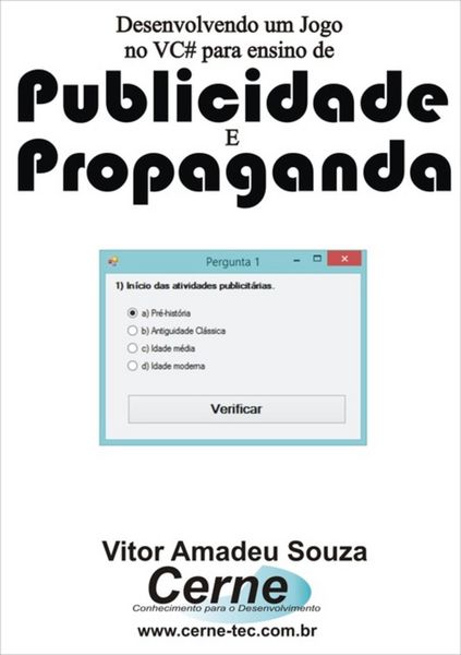 Produktbild: Desenvolvendo Um Jogo No Vc# Para Ensino De Publicidade E Propaganda