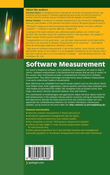 Produktbild: Software Measurement
