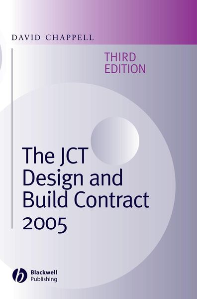 Produktbild: The Jct Design and Build Contract 2005