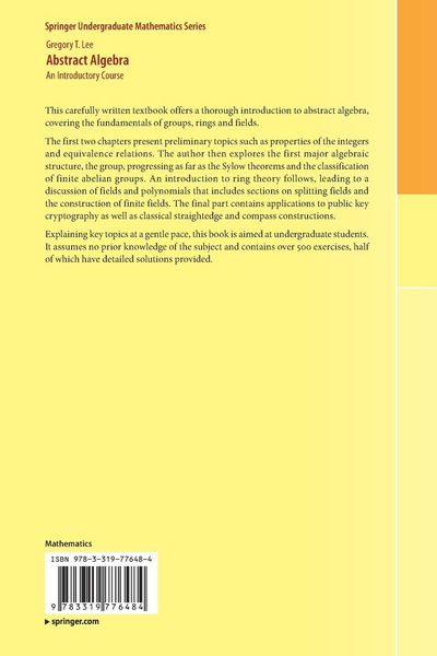 Produktbild: Abstract Algebra