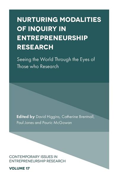 Produktbild: Nurturing Modalities of Inquiry in Entrepreneurship Research