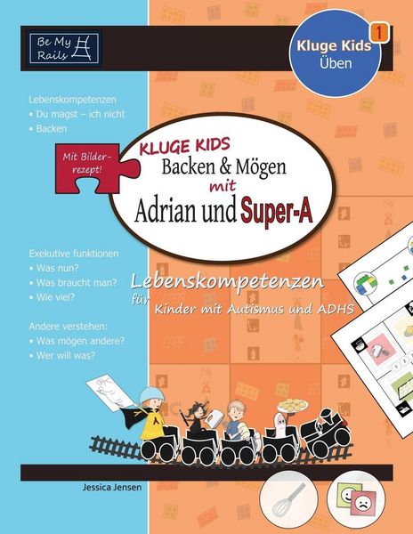 Produktbild: KLUGE KIDS Backen & m&ouml;gen mit Adrian und Super-A