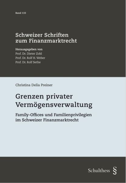 Produktbild: Grenzen privater Verm&ouml;gensverwaltung