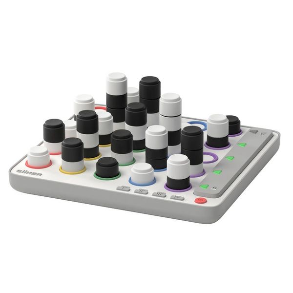 Produktbild: GiiKER Smart Four Elektronisches 3D Vier-in-einer-Reihe Logikspiel f&uuml;r Kinder & Erwachsene
