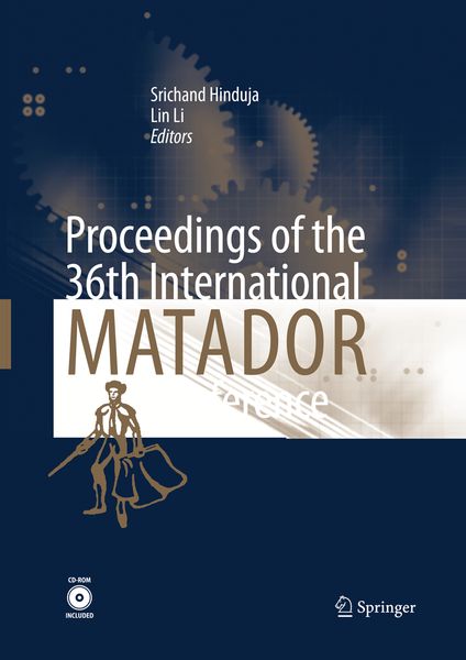 Produktbild: Proceedings of the 36th International MATADOR Conference