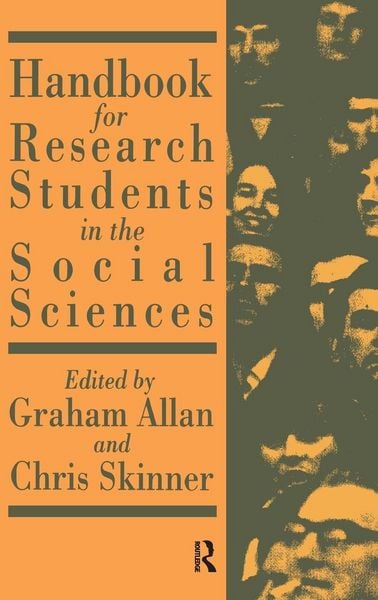 Produktbild: Handbook for Research Students in the Social Sciences
