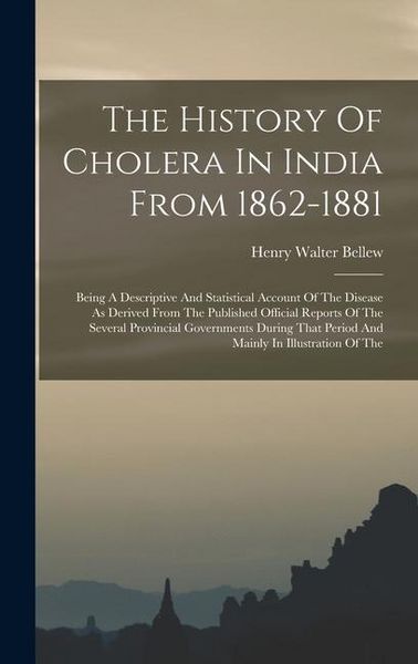 Produktbild: The History Of Cholera In India From 1862-1881