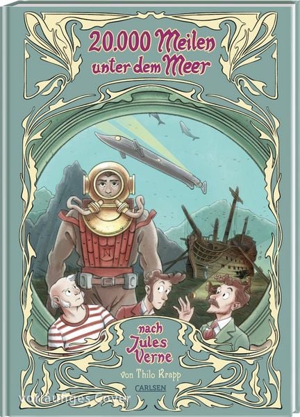 20.000 Meilen unter dem Meer, Gebundene Ausgabe von Thilo Krapp, Carlsen, 9783551793584