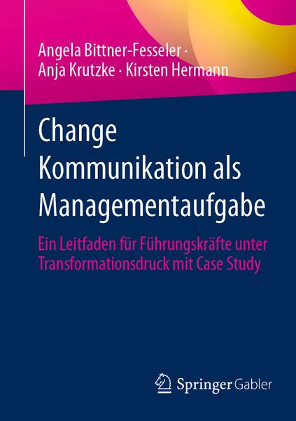 Produktbild: Change Kommunikation als Managementaufgabe