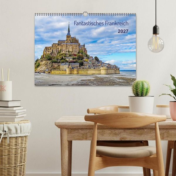 Produktbild: Faszination Frankreich (Wandkalender 2027 DIN A3 quer), CALVENDO Monatskalender