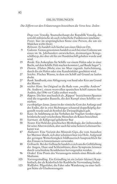 Shakespeare: Kaufmann von Venedig