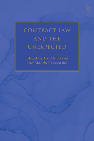 Produktbild: Contract Law and the Unexpected