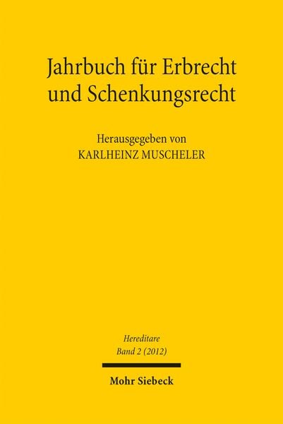 Produktbild: Hereditare - Jahrbuch f&uuml;r Erbrecht und Schenkungsrecht