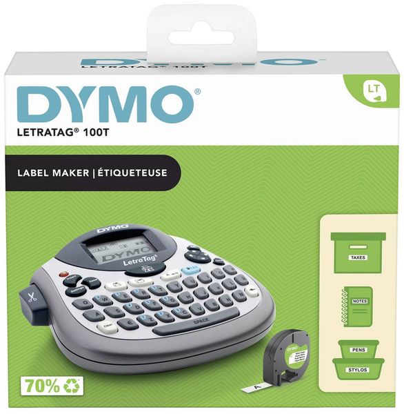 Produktbild: DYMO&reg; LetraTag LT-100T, Eingabetastatur QWERTZ