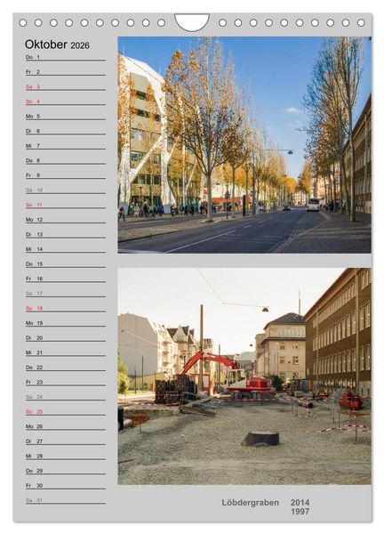 Produktbild: Jena im Wandel (Wandkalender 2026 DIN A4 hoch), CALVENDO Monatskalender