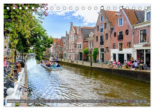 Produktbild: Ein Blick auf Alkmaar (Tischkalender 2026 DIN A5 quer), CALVENDO Monatskalender