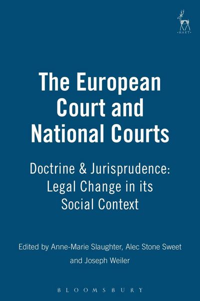 Produktbild: The European Court and National Courts