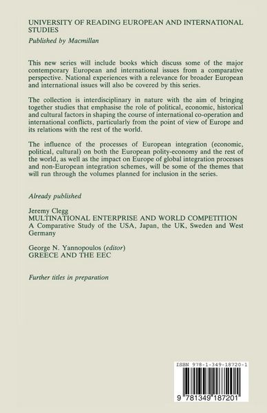 Produktbild: Multinational Enterprise and World Competition