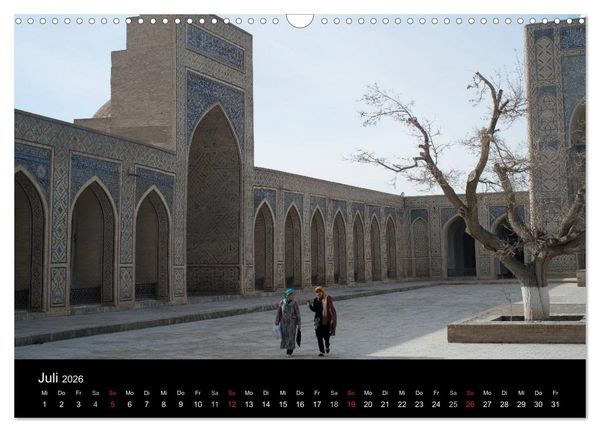 Produktbild: Usbekistan (Wandkalender 2026 DIN A3 quer), CALVENDO Monatskalender