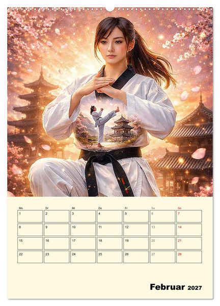 Produktbild: Seele des Kriegers (hochwertiger Premium Wandkalender 2027 DIN A2 hoch), Kunstdruck in Hochglanz