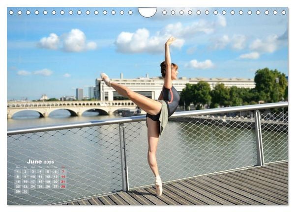 Produktbild: DANCERS IN THE CITY L'Oeil et le Mouvement (Wall Calendar 2026 DIN A4 landscape), CALVENDO 12 Month Wall Calendar