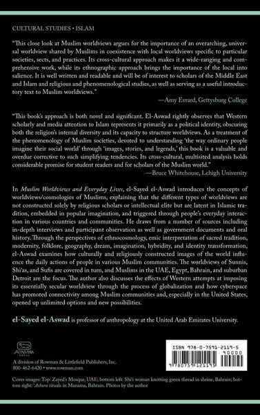 Produktbild: Muslim Worldviews and Everyday Lives
