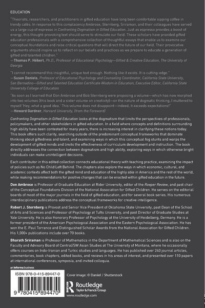 Produktbild: Confronting Dogmatism in Gifted Education