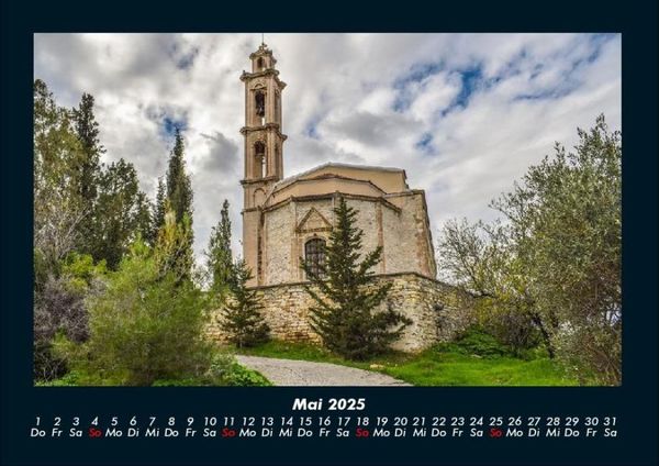 Produktbild: Landschaftskalender 2025 Fotokalender DIN A4