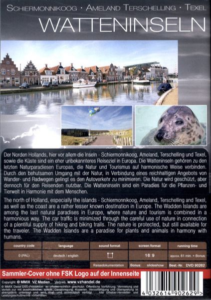Produktbild: Insider - Niederlande: Watteninsel