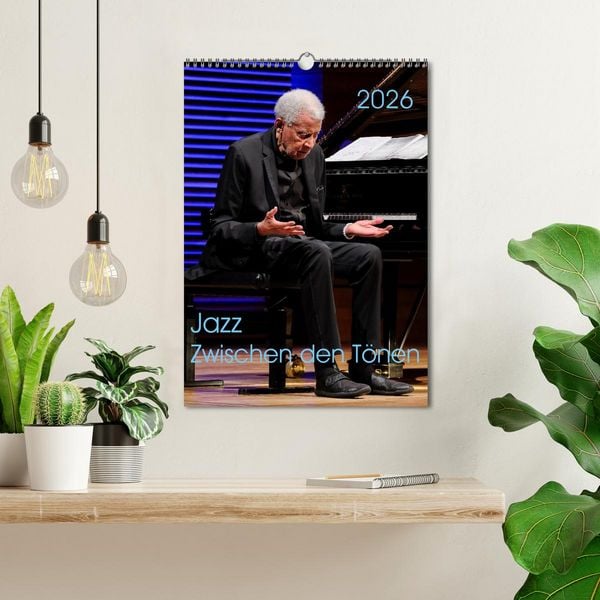Produktbild: Jazz - Zwischen den T&ouml;nen (Wandkalender 2026 DIN A3 hoch), CALVENDO Monatskalender