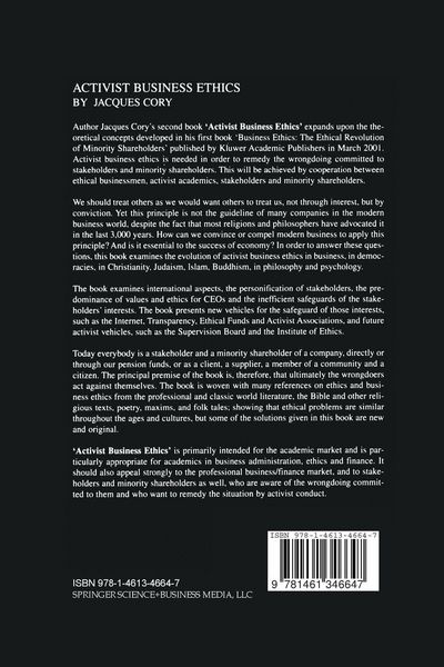 Produktbild: Activist Business Ethics