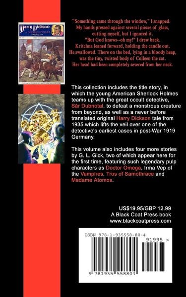 Produktbild: Harry Dickson and the Werewolf of Rutherford Grange