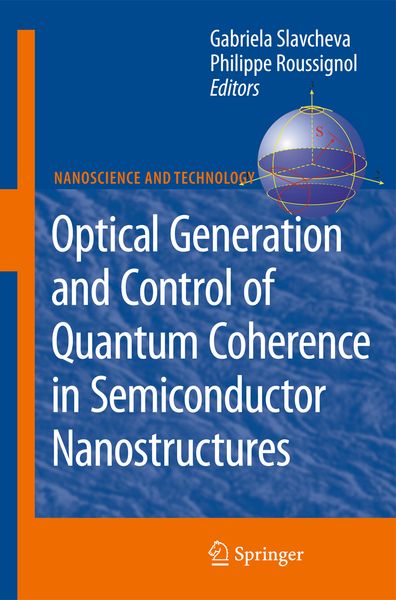Produktbild: Optical Generation and Control of Quantum Coherence in Semiconductor Nanostructures