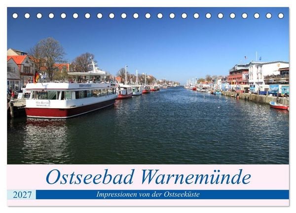 Produktbild: Ostseebad Warnem&uuml;nde (Tischkalender 2027 DIN A5 quer), CALVENDO Monatskalender