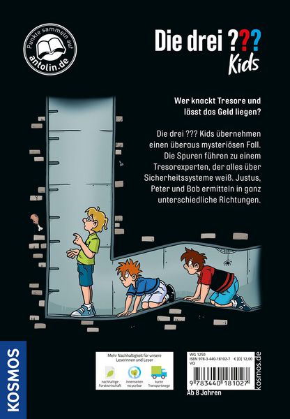 Produktbild: Die drei ??? Kids, 102, Spur der Tresorknacker