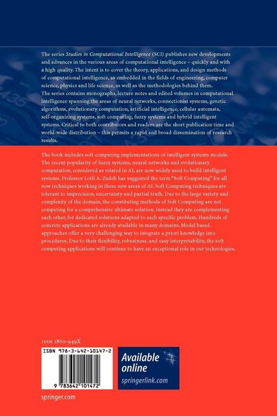 Produktbild: Soft Computing Based Modeling in Intelligent Systems