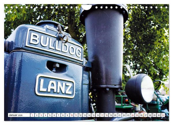 Produktbild: Traktoren und Schlepper (Wandkalender 2026 DIN A4 quer), CALVENDO Monatskalender