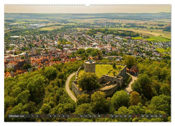 Produktbild: Ein Blick auf Homberg an der Efze in Farbe (Wandkalender 2026 DIN A2 quer), CALVENDO Monatskalender