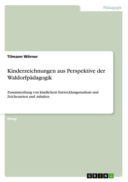 Produktbild: Kinderzeichnungen aus Perspektive der Waldorfp&auml;dagogik