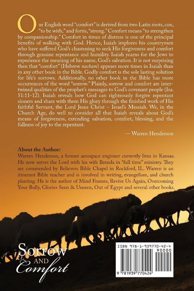 Produktbild: Sorrow and Comfort - A Devotional Study of Isaiah