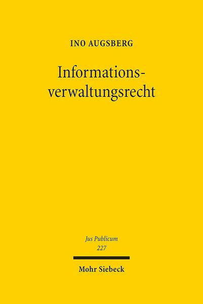 Produktbild: Informationsverwaltungsrecht
