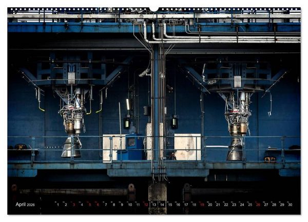 Produktbild: Space Shuttle. Impressionen aus der Raumfahrt (hochwertiger Premium Wandkalender 2026 DIN A2 quer), Kunstdruck in Hochglanz