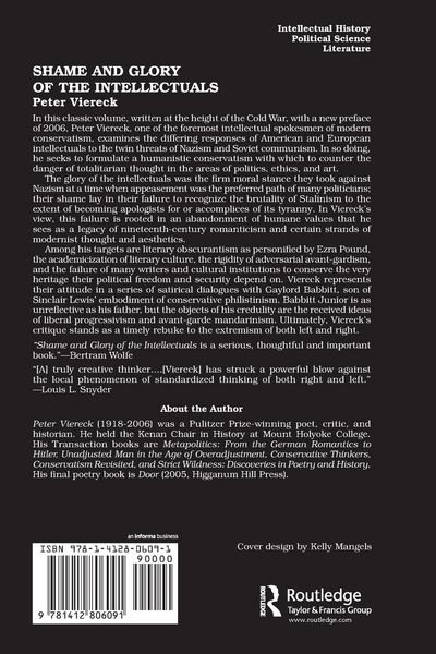 Produktbild: Shame and Glory of the Intellectuals