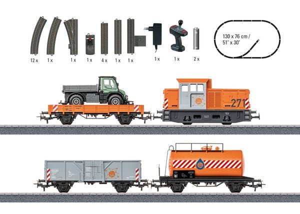 Märklin 29296 - H0 Märklin Start up - Startpackung Kommunaldienst
