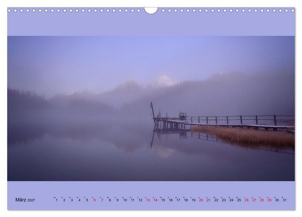 Produktbild: Fogscapes - magische Nebellandschaften (Wandkalender 2027 DIN A3 quer), CALVENDO Monatskalender