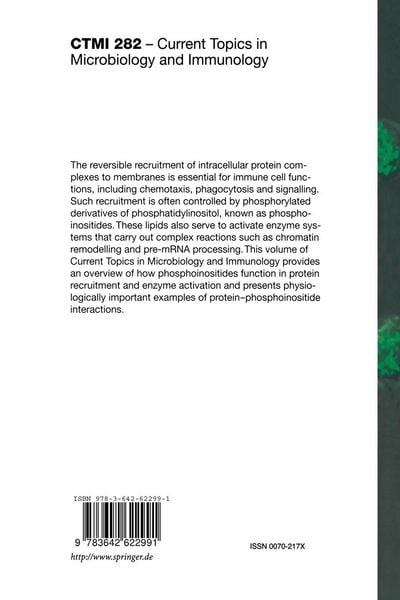 Produktbild: Phosphoinositides in Subcellular Targeting and Enzyme Activation