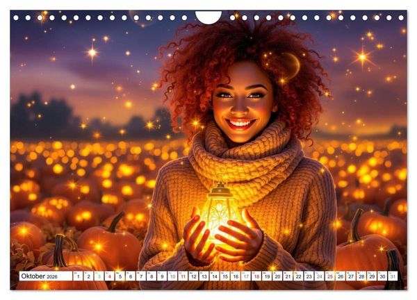 Produktbild: Lichtgefl&uuml;ster (Wandkalender 2026 DIN A4 quer), CALVENDO Monatskalender