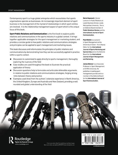 Produktbild: Sport Public Relations and Communication